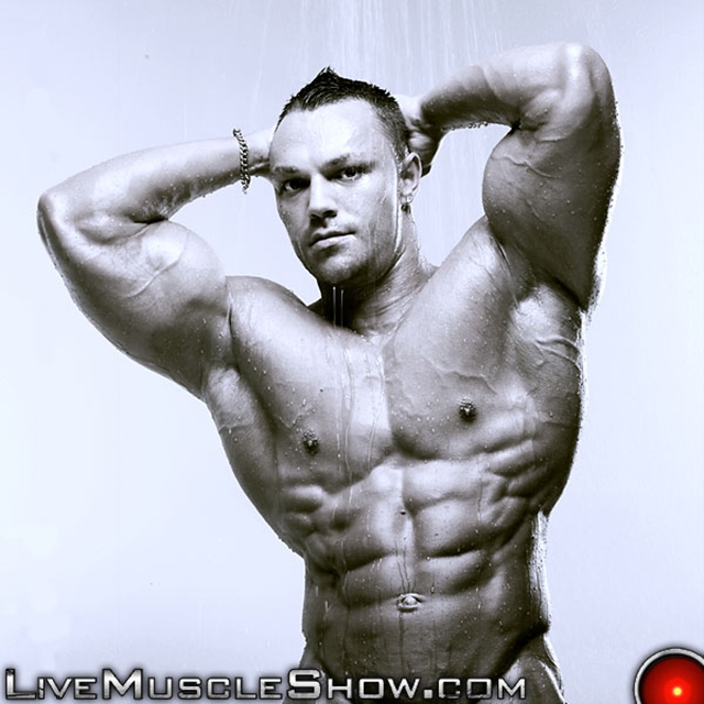 Marcel Martin Live Muscle Show webcam chat 03 Ripped Muscle Bodybuilder Strips Naked and Strokes His Big Hard Cock torrent photo - Naked bodybuilder Marcel Marlin at Live Muscle Show