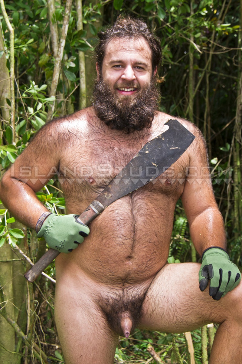IslandStuds gay porn straight nude hairy dude bear sex pics Brawn sexy strips jerks big uncut dick foreskin 007 gallery video photo - Hairy bear Brawn is a super sexy 27 year old mango farmer who strips and jerks his big uncut dick