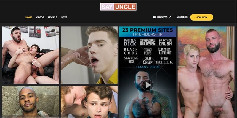 800px x 397px - Say Uncle â€“ Gay Porn Site Review â€“ Men In Gay Porn